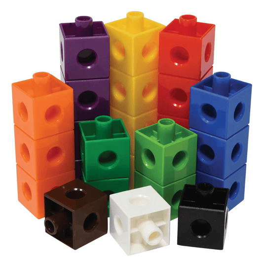 Math Link Cube Blocks - Full Circle