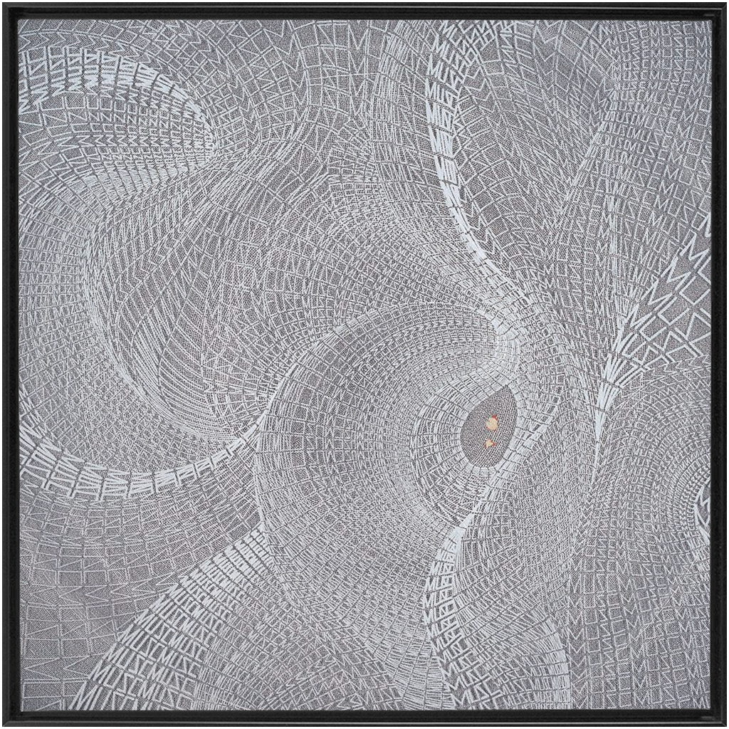 Muse Framed Traditional Stretched Canvas