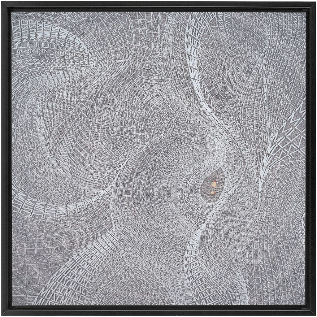Muse Framed Traditional Stretched Canvas