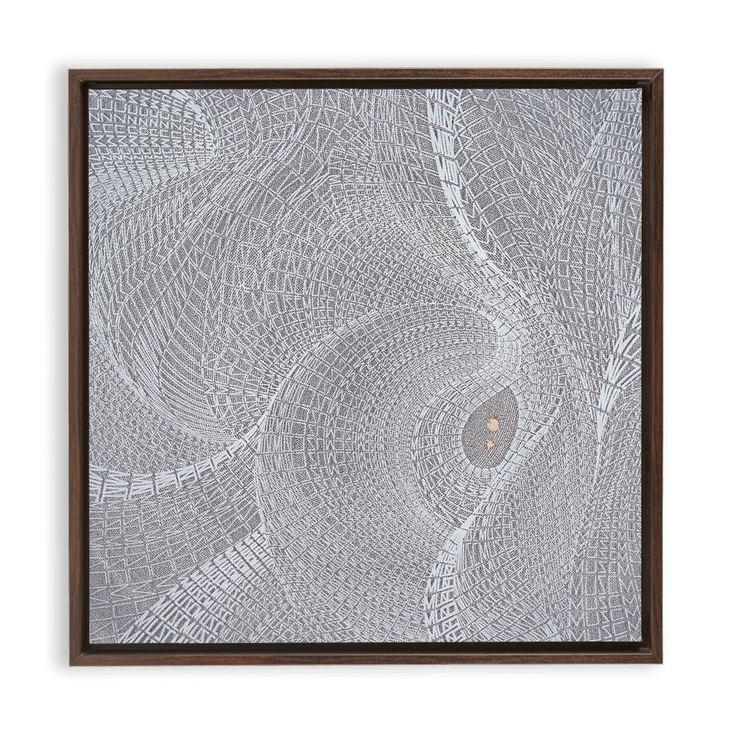 Muse Framed Traditional Stretched Canvas