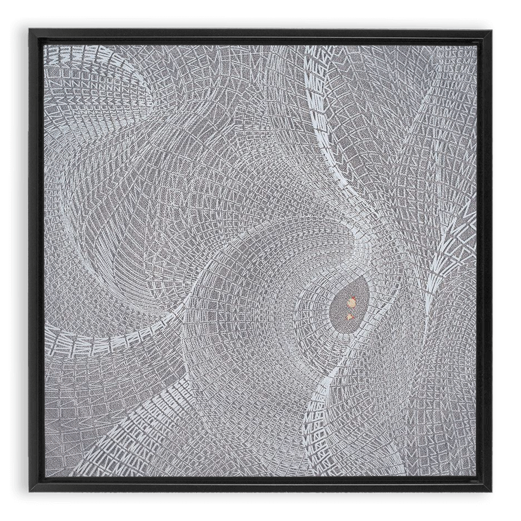 Muse Framed Traditional Stretched Canvas