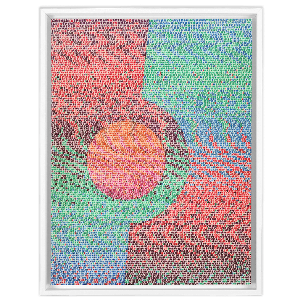 Inspire Yourself Framed Stretched Canvas