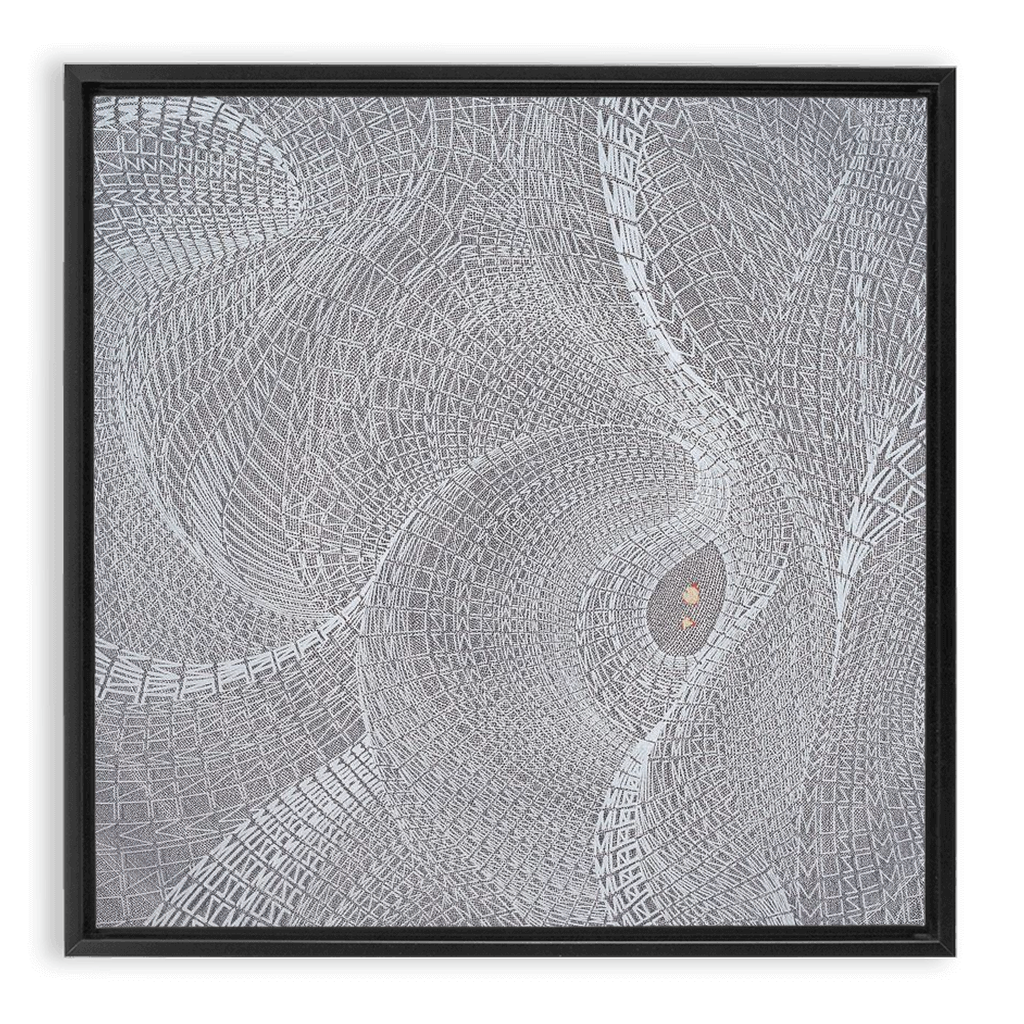 Muse Framed Traditional Stretched Canvas