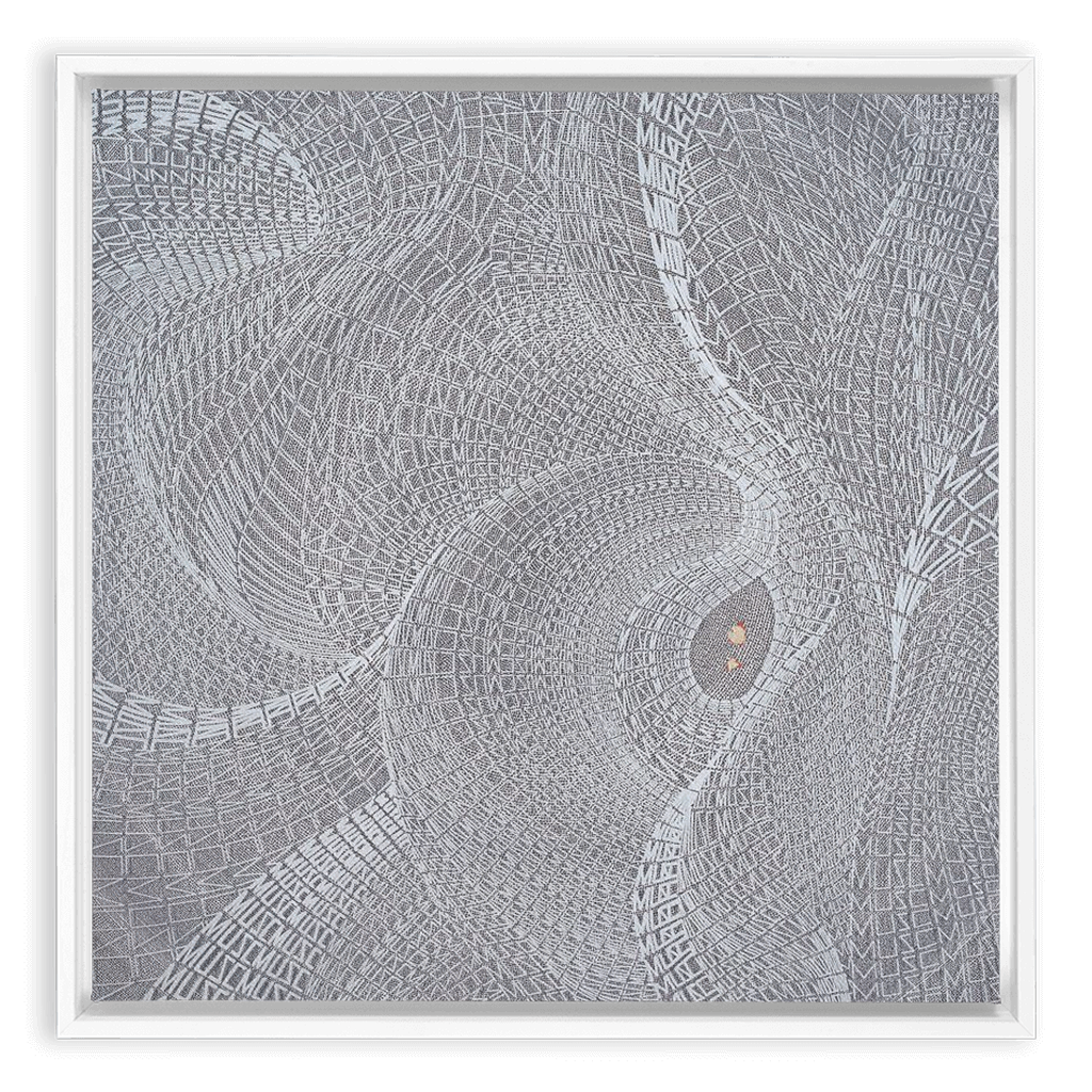 Muse Framed Traditional Stretched Canvas