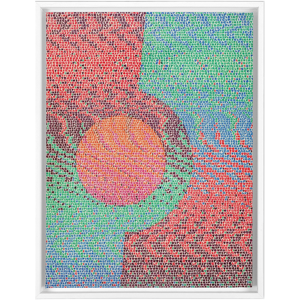 Inspire Yourself Framed Stretched Canvas
