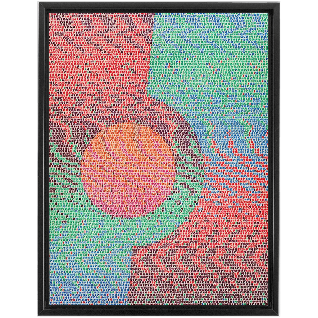 Inspire Yourself Framed Stretched Canvas