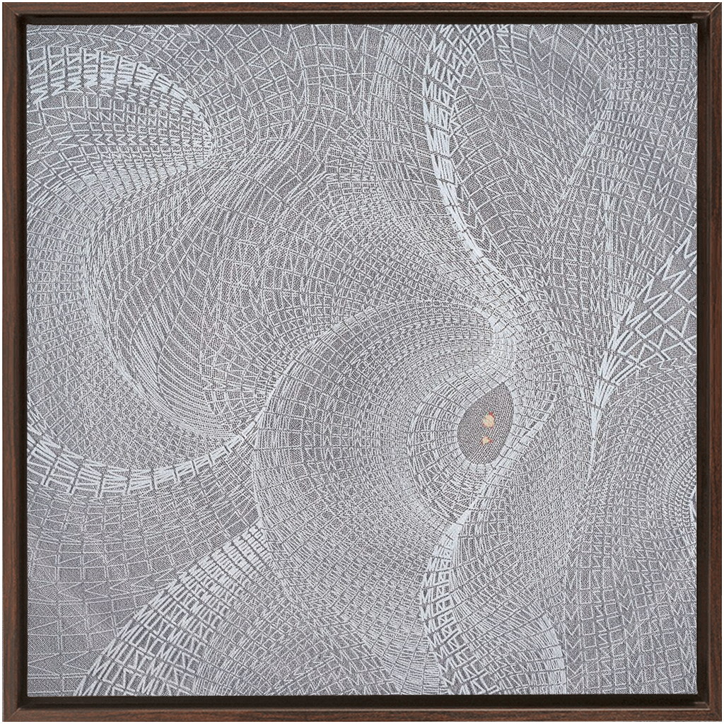 Muse Framed Traditional Stretched Canvas