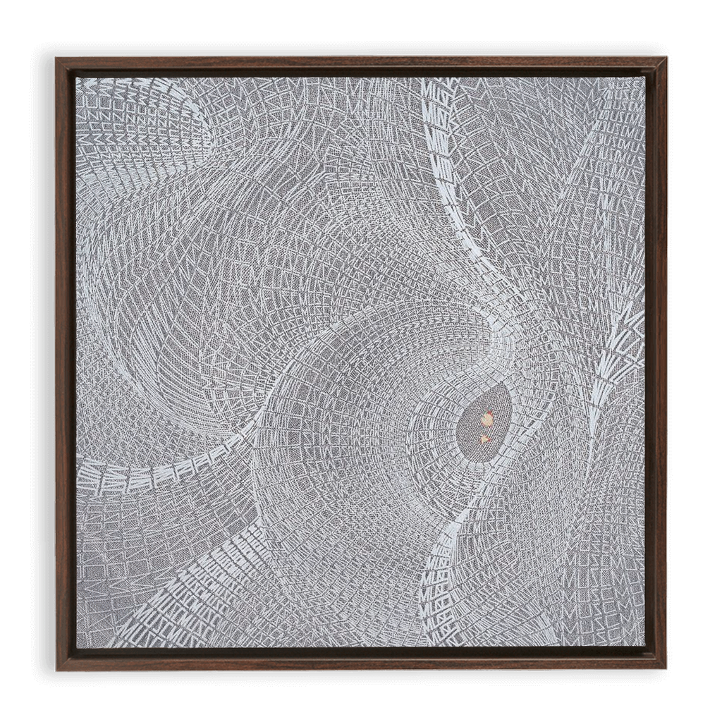 Muse Framed Traditional Stretched Canvas