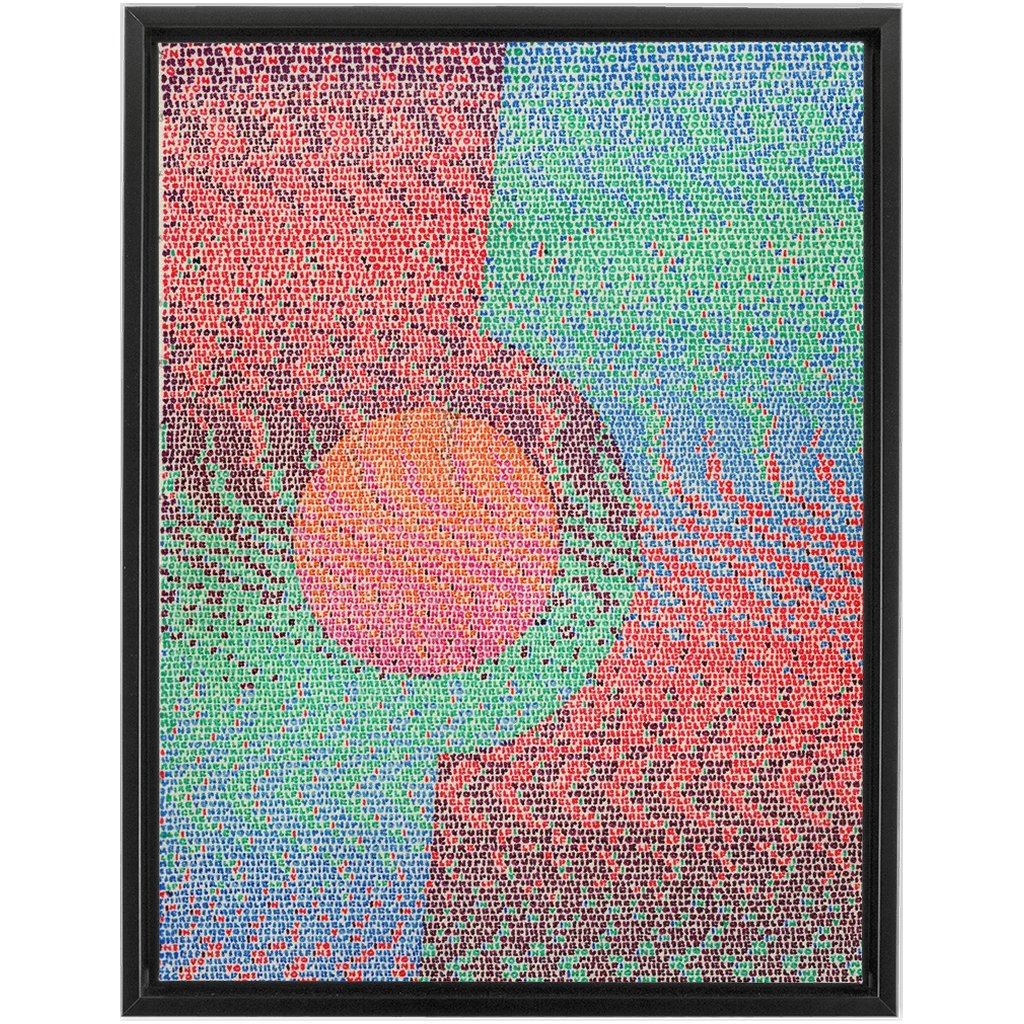 Inspire Yourself Framed Stretched Canvas