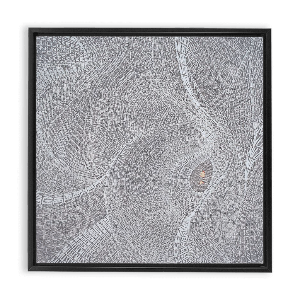 Muse Framed Traditional Stretched Canvas