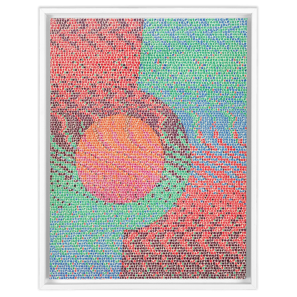Inspire Yourself Framed Stretched Canvas