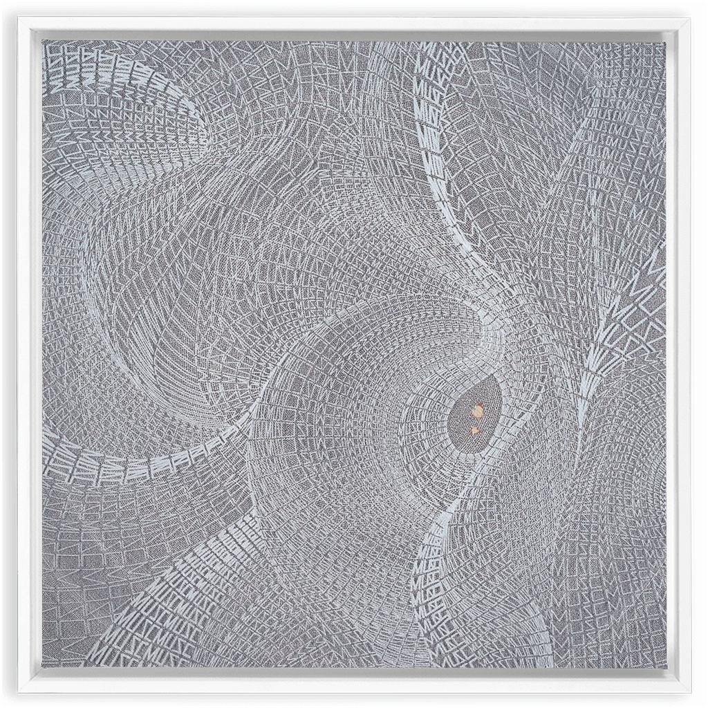 Muse Framed Traditional Stretched Canvas