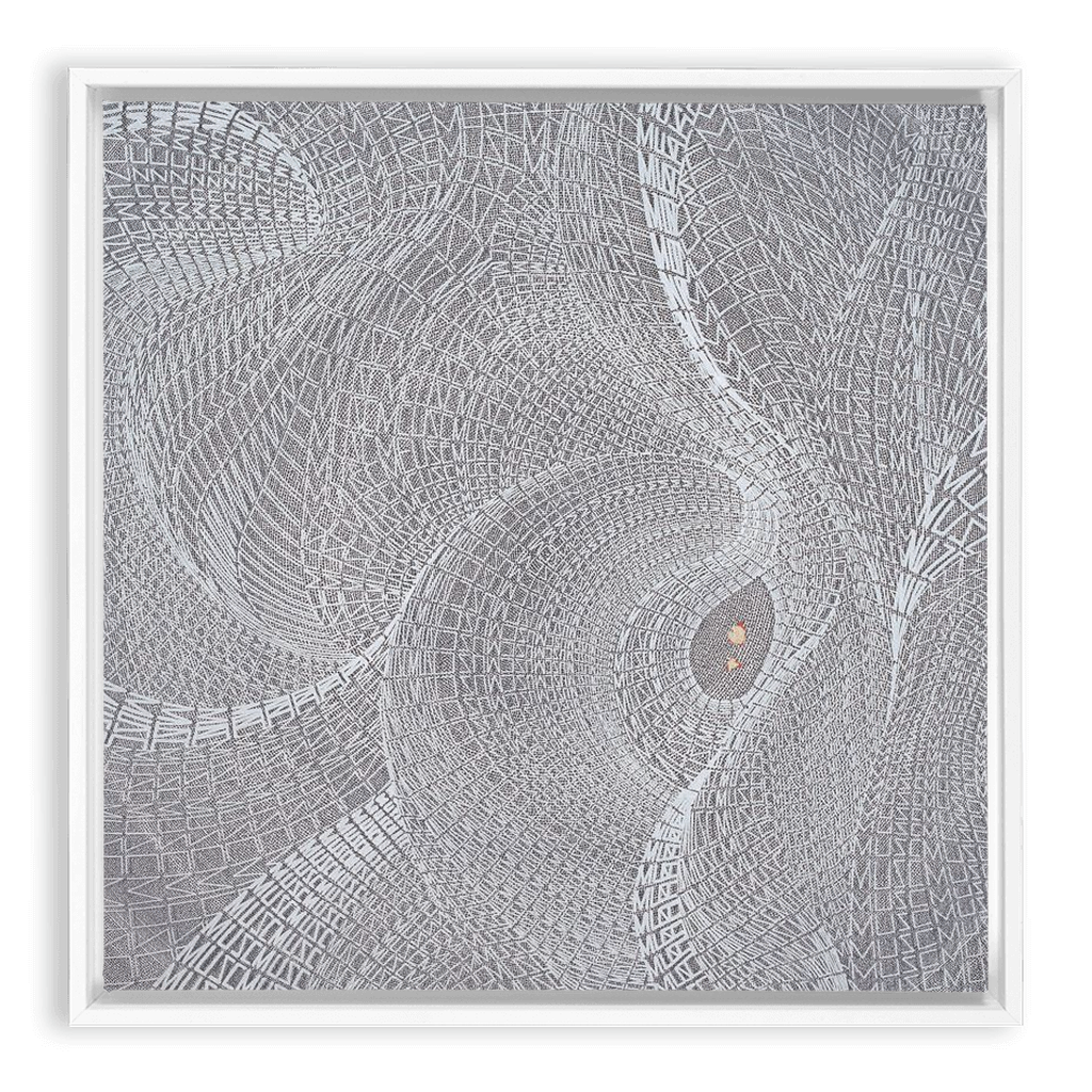 Muse Framed Traditional Stretched Canvas