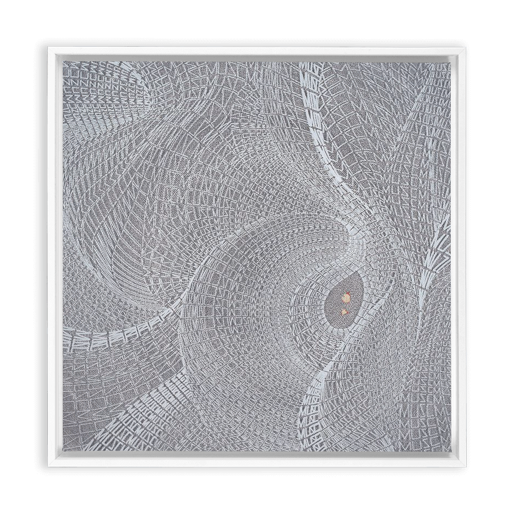 Muse Framed Traditional Stretched Canvas