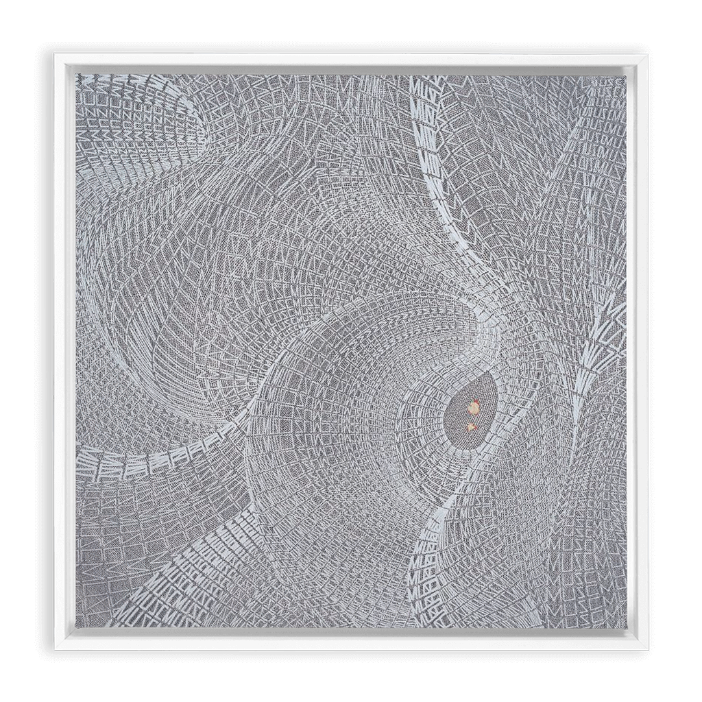 Muse Framed Traditional Stretched Canvas