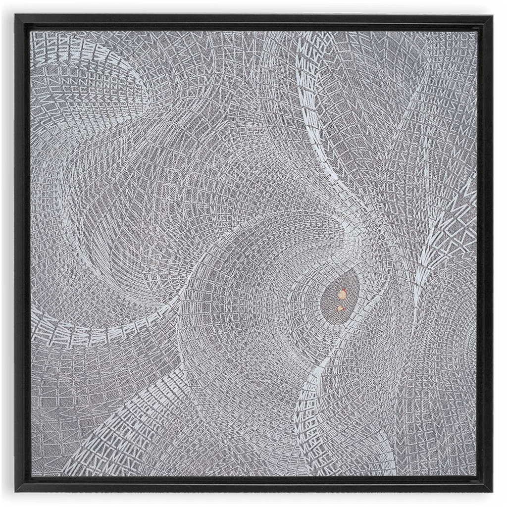 Muse Framed Traditional Stretched Canvas